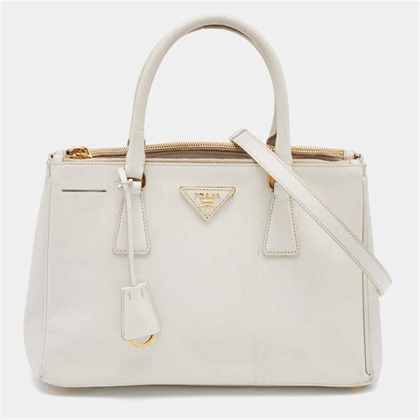 prada white saffiano leather tote bag|prada medium saffiano leather bag.